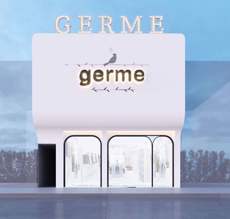 "Đốn tim" với thiết kế cửa hàng thời trang ngọt ngào, nữ tính của Germe Shop Germe Shop 8