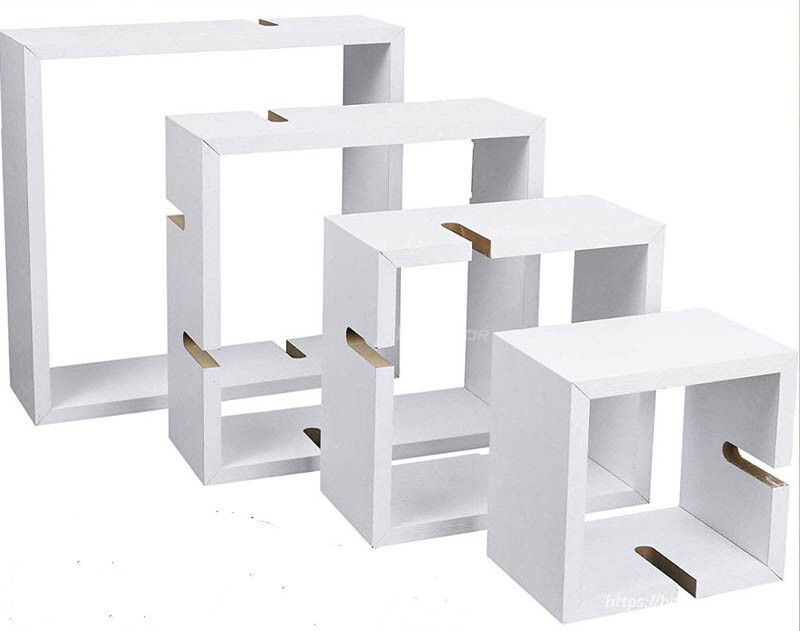 Kệ gỗ gắn tường trang trí thiết kế hiện đại Ke Go Gan Tuong Trang Tri 1 Hpdecor