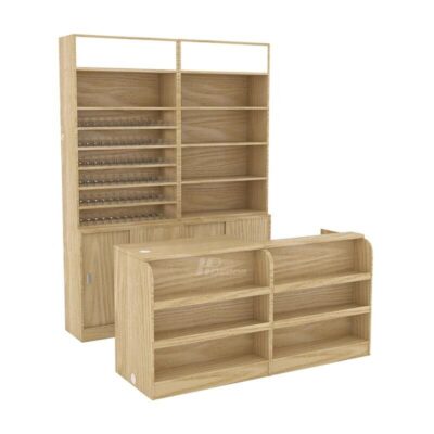 Kệ shop mỹ phẩm thiết kế tùy chỉnh TTB-148 Ke Shop My Pham 1 Hpdecor