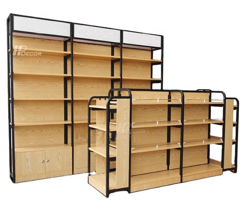 Kệ shop mỹ phẩm thiết kế tùy chỉnh TTB-148 Ke Shop My Pham 5 Hpdecor