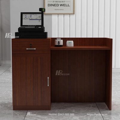 Quay Thu Ngan Mini Co Ngan Keo De Do 3 Hpdecor