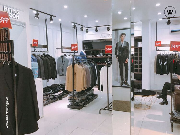 Thiết Kế Shop Quần Áo Nam Đẹp hpdecor.vn-thiết kế shop quần áo nam