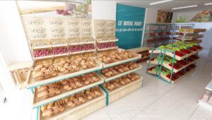 Thiet Ke Cua Hang Rau Cu Qua Le Royal Mart 01