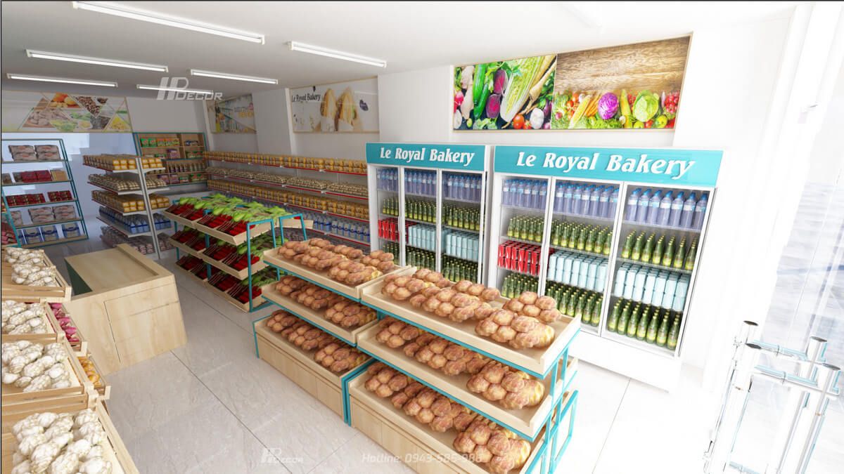 Thiet Ke Cua Hang Rau Cu Qua Le Royal Mart 02