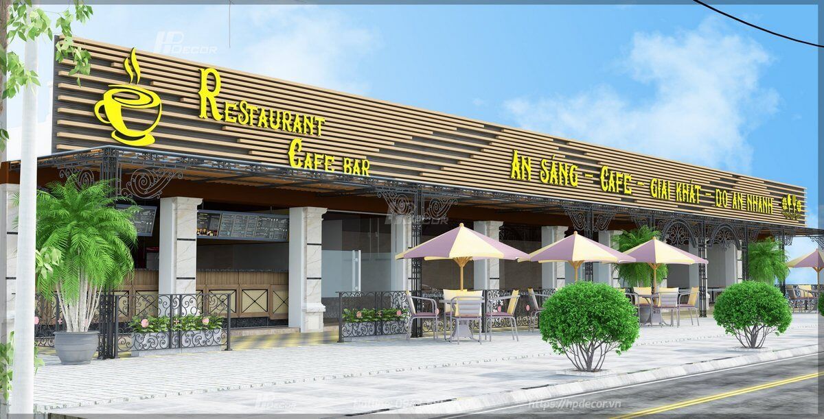Thiet Ke Quan Ca Phe Tai Thai Binh 09