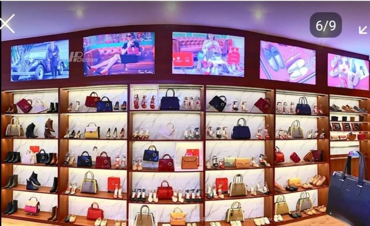 Thi công shop giày dép tại Trung tâm TM Aeon Mall Long Biên Thi Cong Shop Giay Dep Tai Trung Tam Tm Aeon Mall Long Bien 04