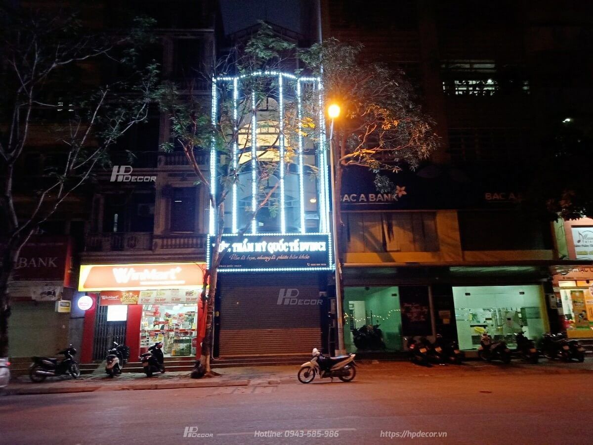 Thi công viện thẩm mỹ quốc tế DVINCI (50m2) tại Cầu Giấy Thi Cong Vien Tham My Quoc Te Dvinci 02