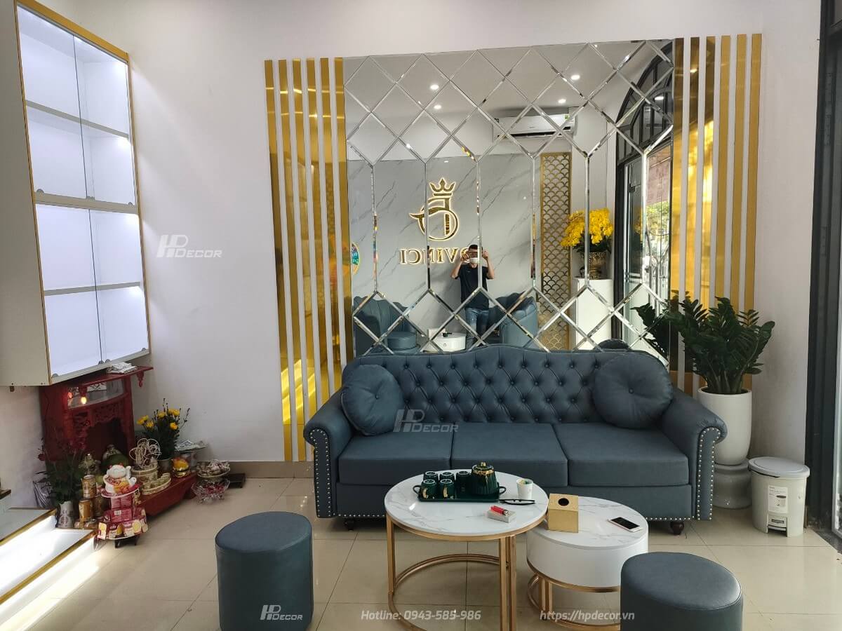 Thi công viện thẩm mỹ quốc tế DVINCI (50m2) tại Cầu Giấy Thi Cong Vien Tham My Quoc Te Dvinci 04