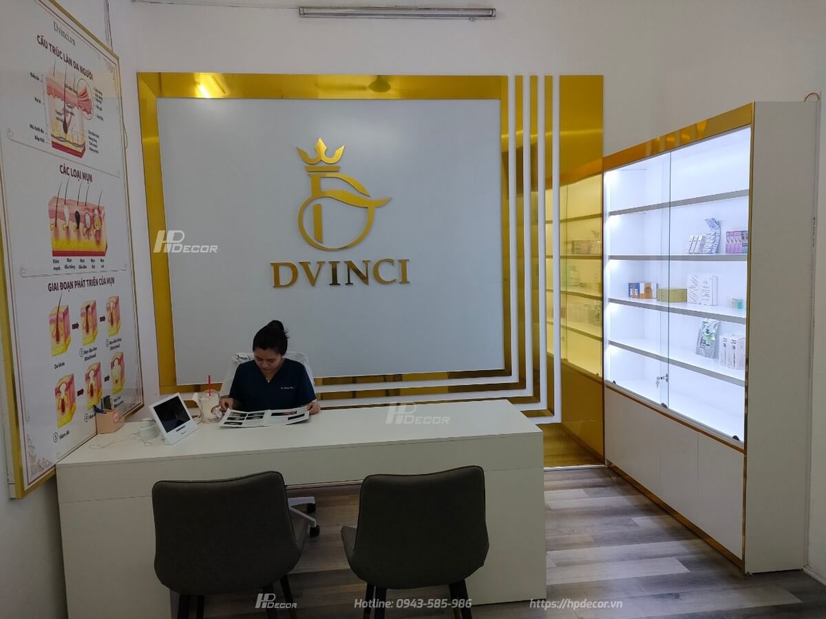 Thi công viện thẩm mỹ quốc tế DVINCI (50m2) tại Cầu Giấy Thi Cong Vien Tham My Quoc Te Dvinci 17