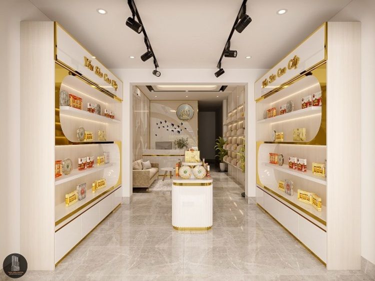 TOP 15+ mẫu tủ trưng bày yến sào sang trọng, nâng tầm giá trị sản phẩm hpdecor.vn-thiết kế cửa hàng yến sào