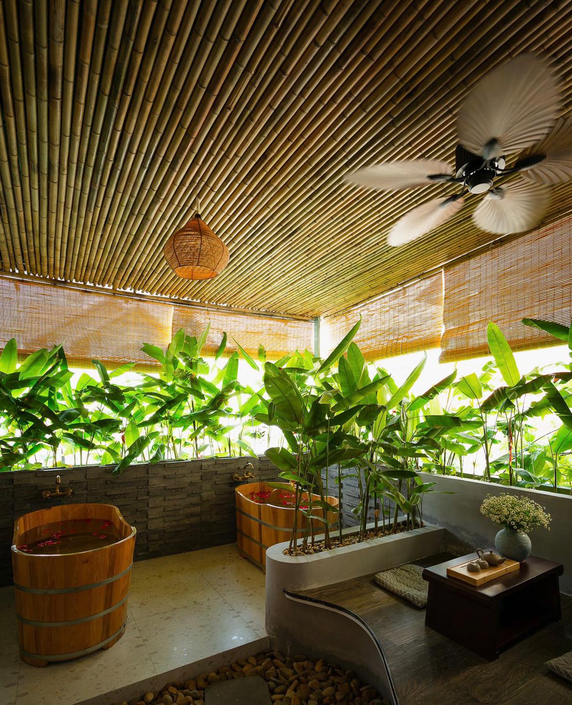 Lam spa 青い スパ - Thiết kế nội thất đặc trưng phong cách Nhật Bản Lam Spa 青い スパ 10