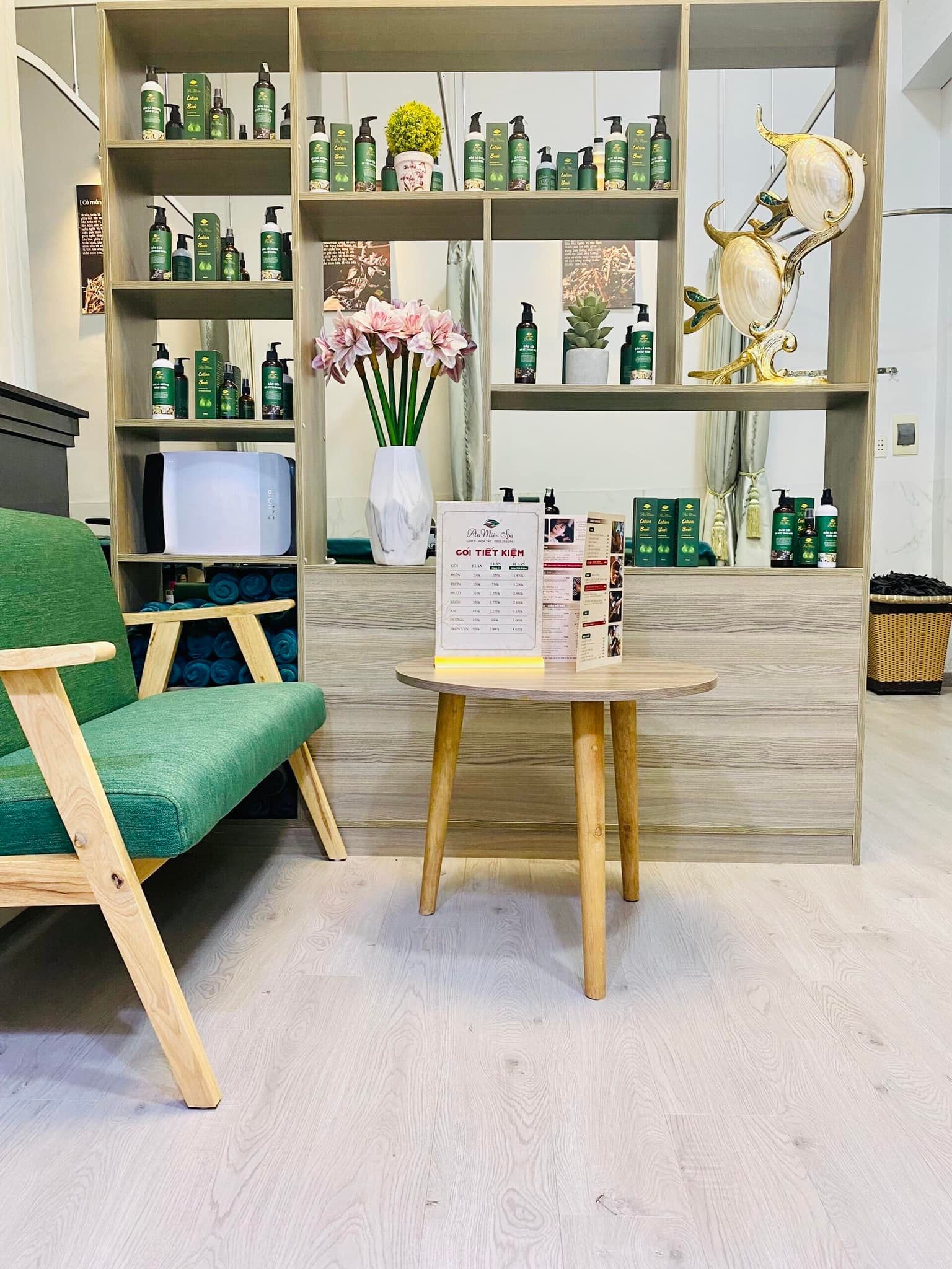 An Miên Spa: Hút mắt với thiết kế nội thất màu xanh mint siêu cưng An Mien Spa 6