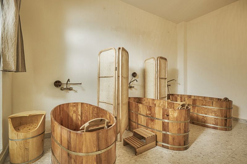 Lam spa 青い スパ - Thiết kế nội thất đặc trưng phong cách Nhật Bản Không Gian Kiến Trúc Nội Thất Lam Spa 青い スパ