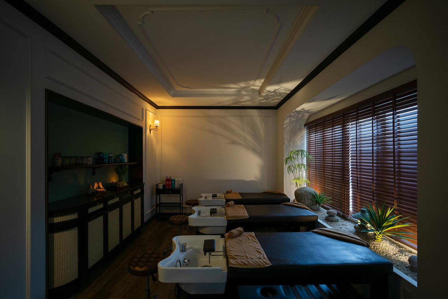 Lam spa 青い スパ - Thiết kế nội thất đặc trưng phong cách Nhật Bản Lam Spa 8