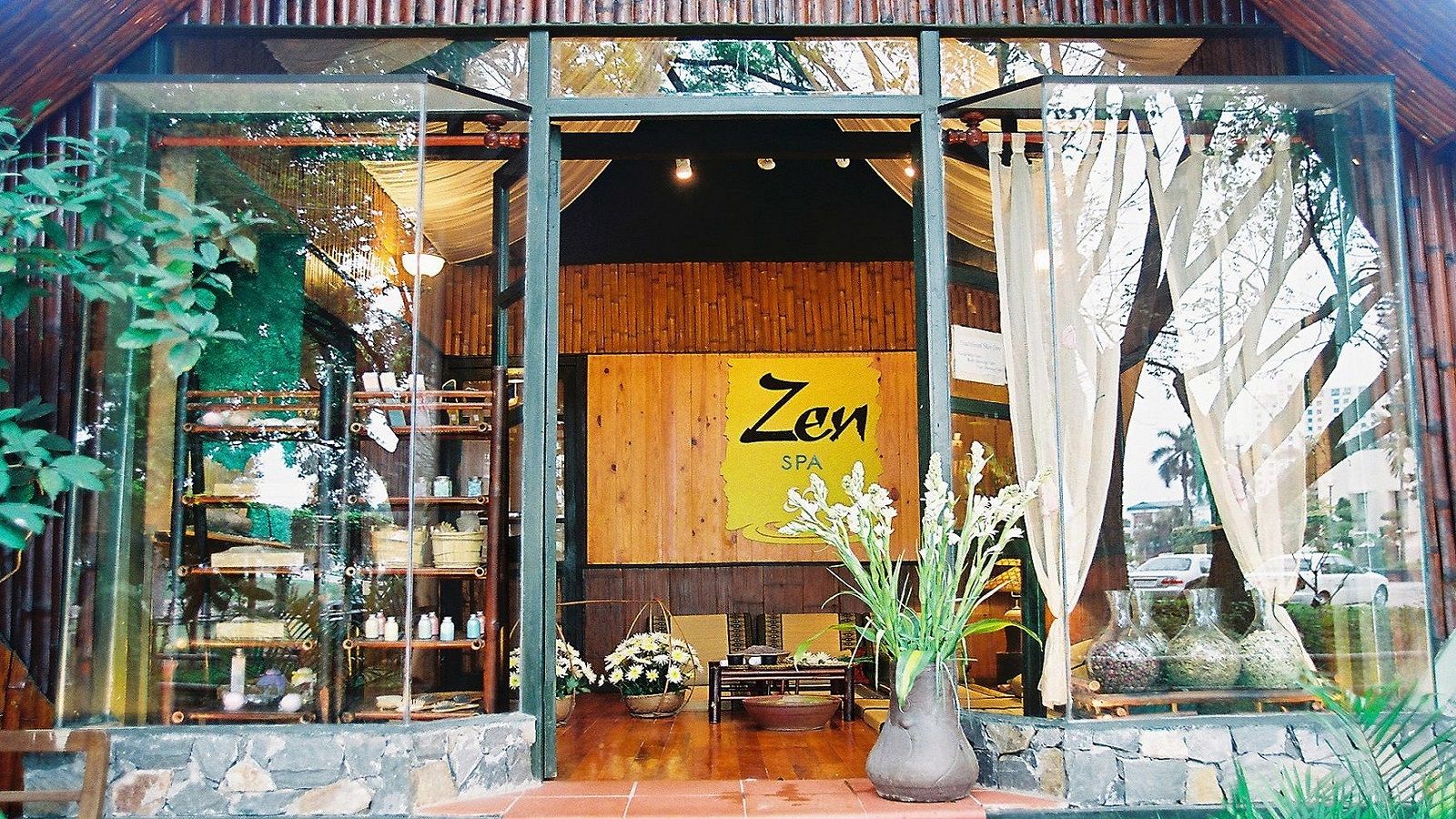 Ấn tượng và mới lạ với mô hình spa sân vườn tại Zen Spa Zen Spa 8