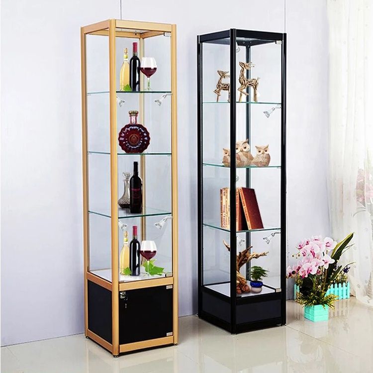 TOP 101+ mẫu tủ trưng bày phòng khách đẹp, không thể rời mắt Tu Trung Bay Gom Su 12