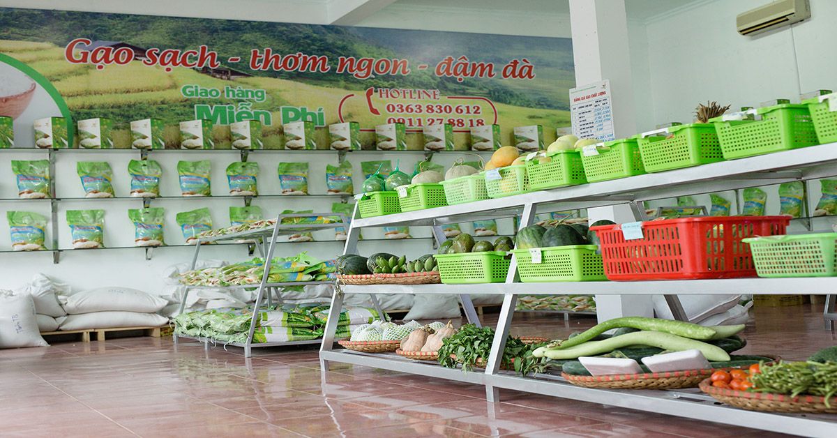 TOP 5 mẫu kệ trưng bày gạo bền đẹp, tối ưu diện tích Ke Trung Bay Gao 3