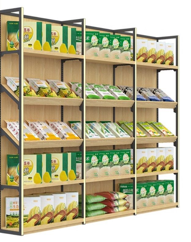TOP 5 mẫu kệ trưng bày gạo bền đẹp, tối ưu diện tích Ke Trung Bay Gao 7