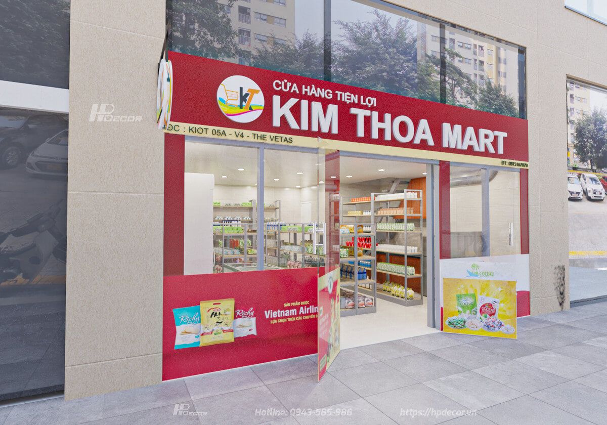 Thiet Ke Cua Hang Tien Loi Kim Thoa Mart 07