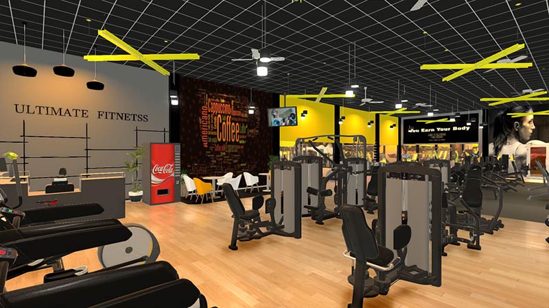 Thiết kế phòng gym chuyên nghiệp Thiet Ke Phong Gym 0