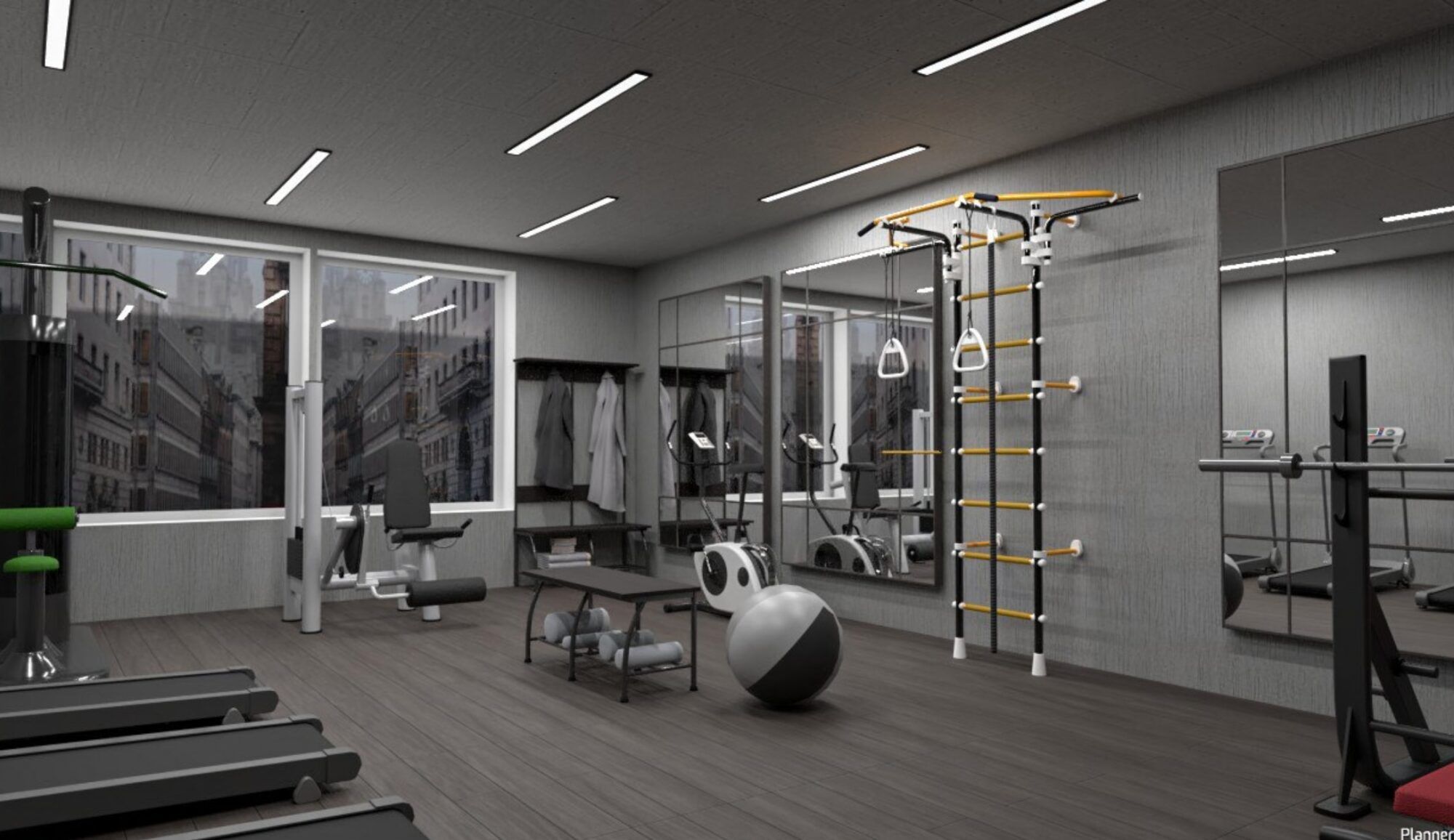 Thiết kế phòng gym chuyên nghiệp Thiet Ke Phong Gym 10