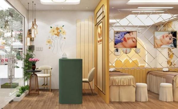 Thiết kế phòng phun xăm nhỏ đẹp Thiet Ke Phong Phun Xam Nho 2