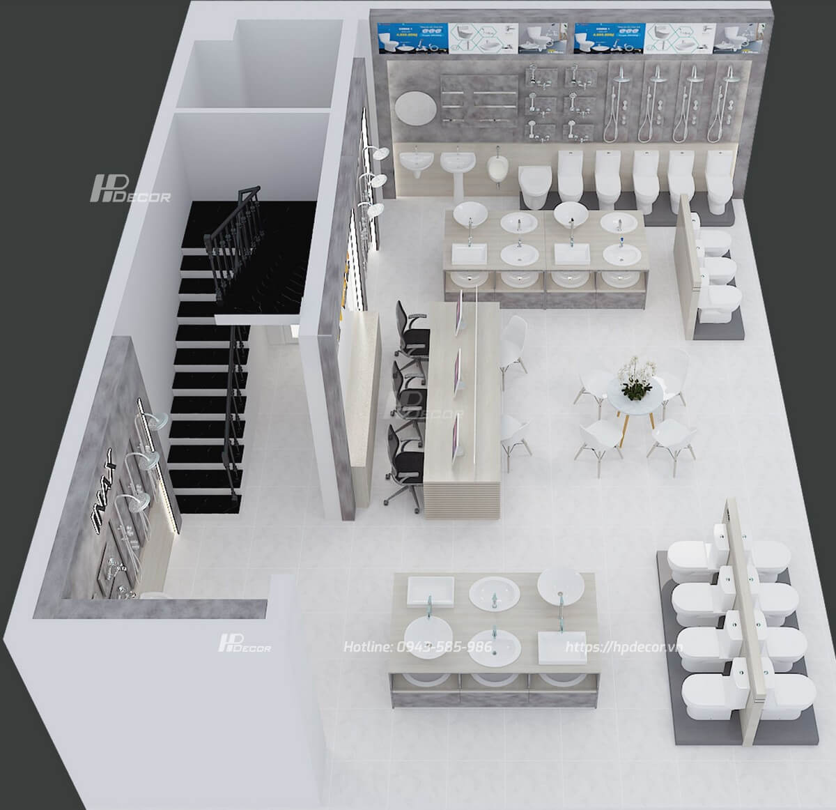 Thiet Ke Showroom Thiet Bi Ve Sinh Tdm 02