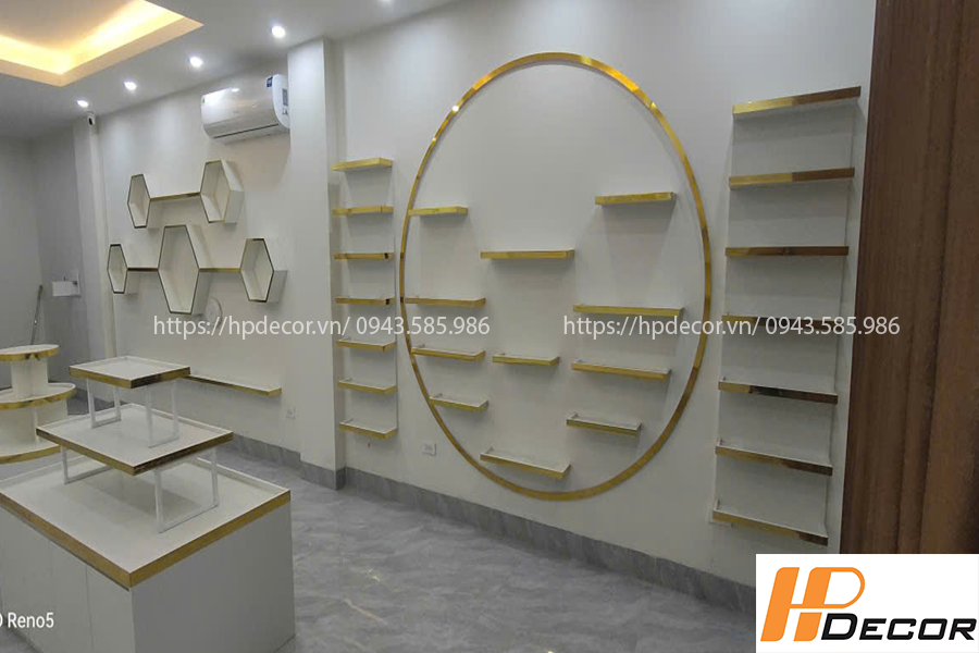 Thi công nội thất cửa hàng trưng bày sản phẩm Thi Cong Cua Hang Trung Bay San Pham 1