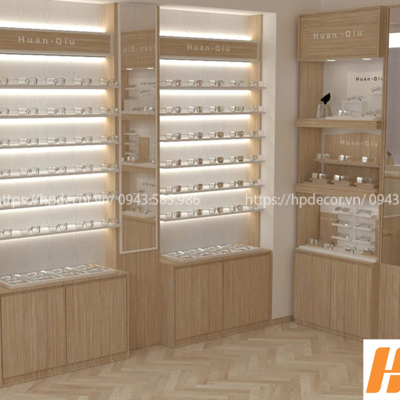 Thiết kế 3D và thi công cửa hàng kính mắt thời trang Thi Cong Cua Hang Kinh Mat 2